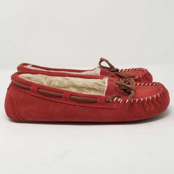 Tamarac Shoes - Tamarac Molly suede slippers red sz 8M